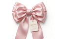 Ribbonette Coquette Pink Satin Hair Bow - Luxe Edition